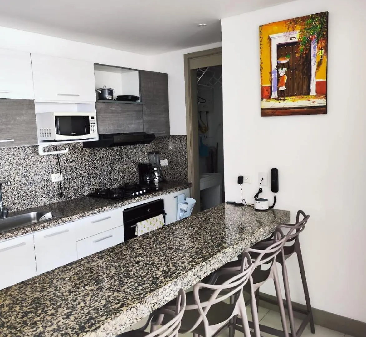 Apartment Palmetto Beach 2 Habitaciones Cartagena